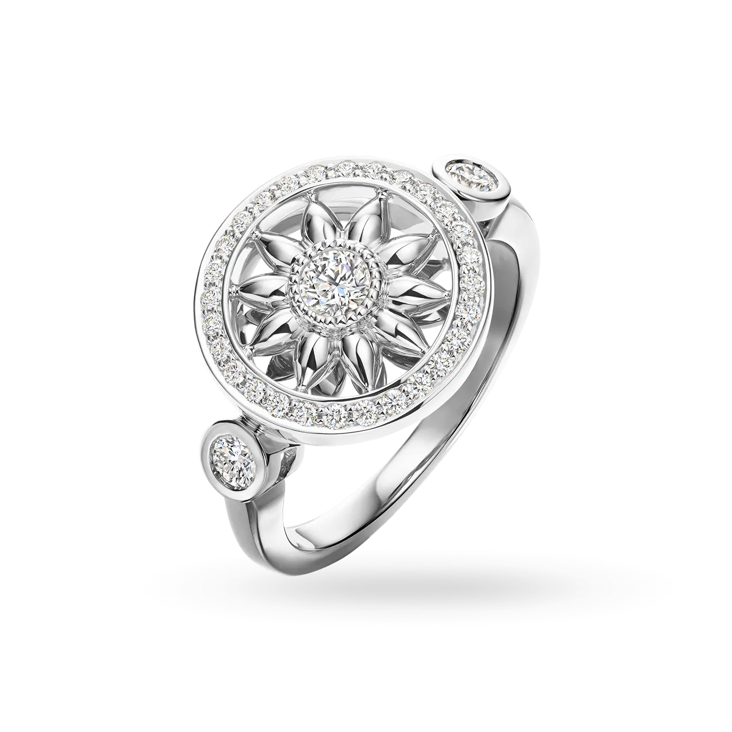 Winston Gates Platinum Diamond Ring - Image 2